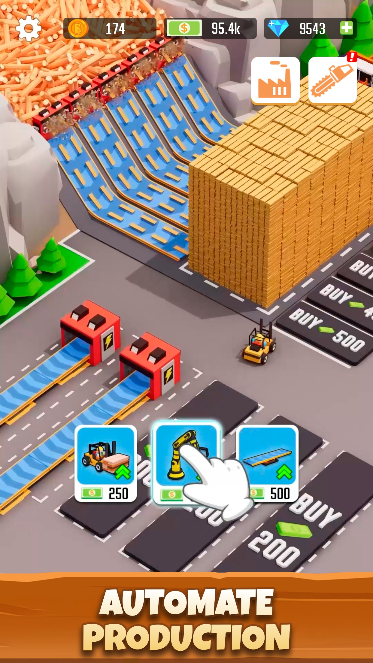 Idle Lumber Empire: Tycoon Inc screenshot 1