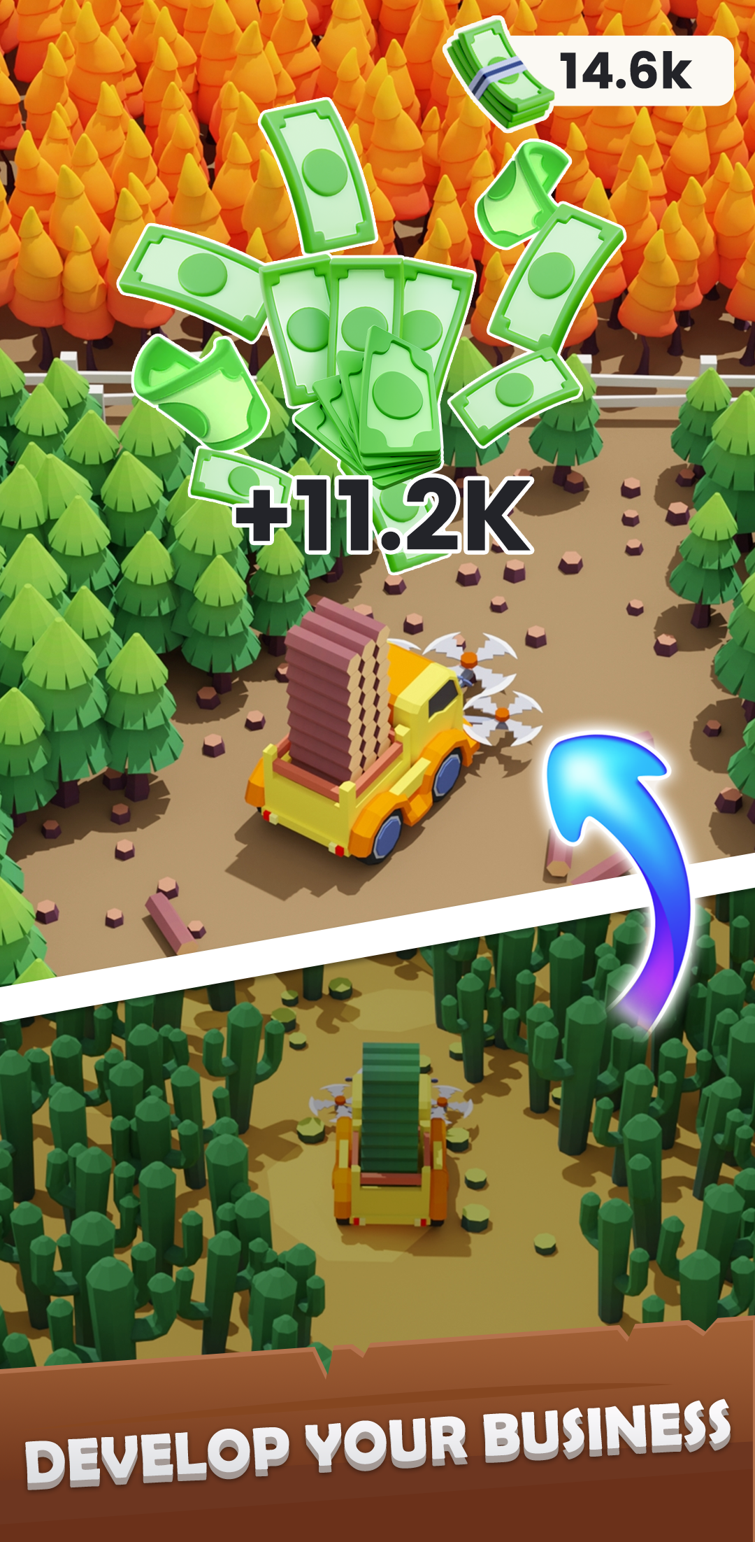 Idle Wood Inc 2 screenshot 1